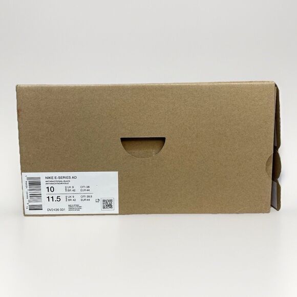 Nike E-Series AD Running Shoes Men\'s 10 Black Anthracite Sail Low Top DV2436-001